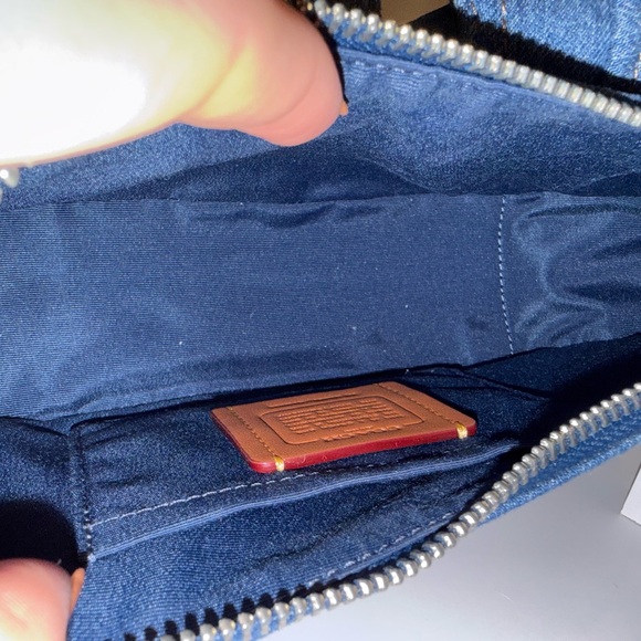 NWT Coach Denim Ashton Shoulder Bag - Picture 9 of 16